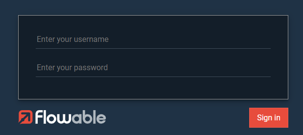 Login Screen