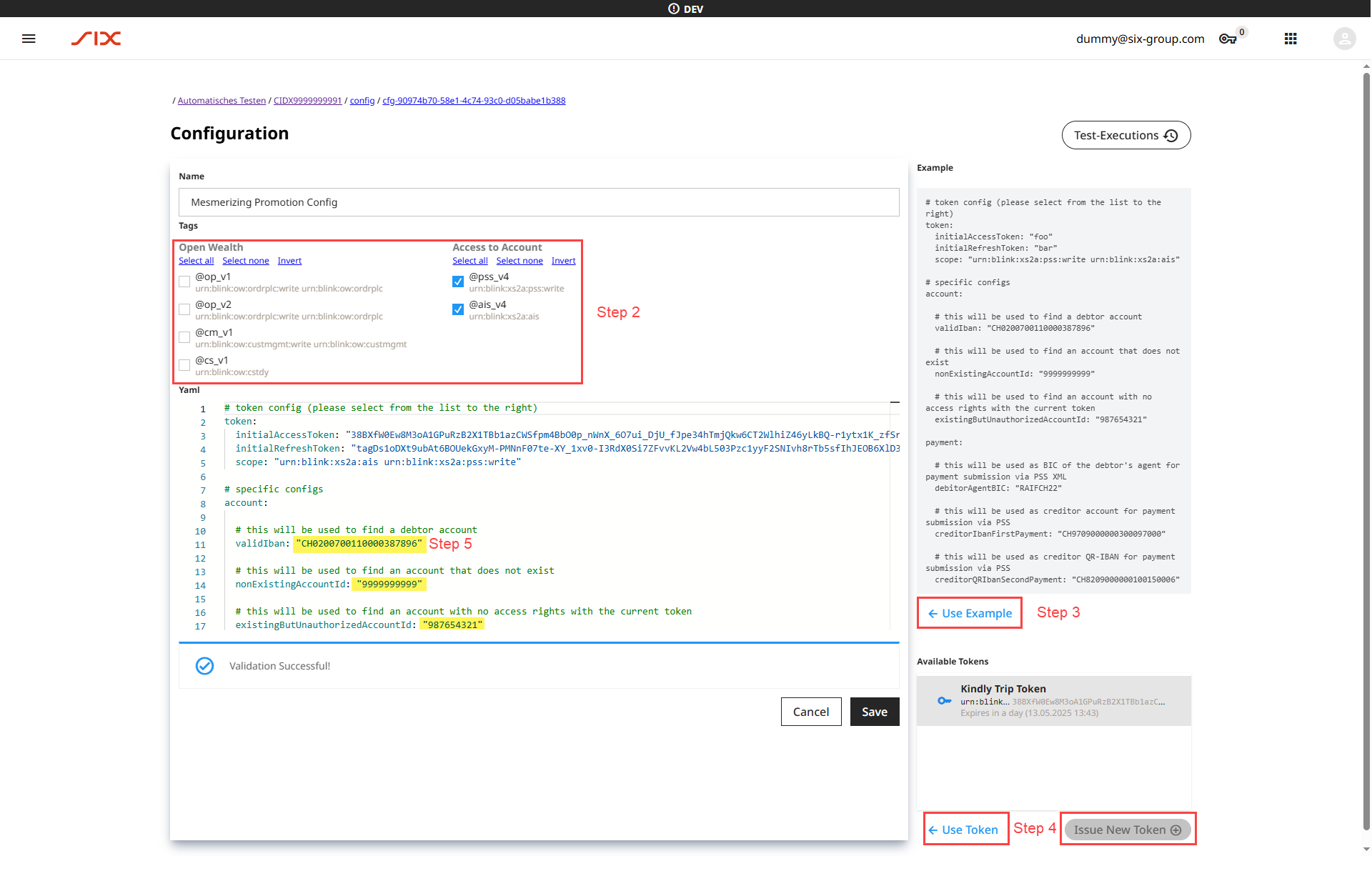 Readiness Config